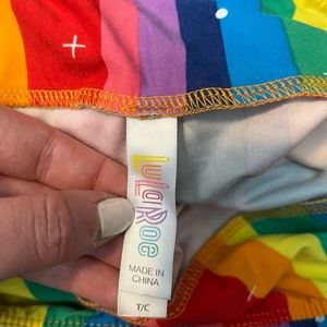 Tc Leggings rainbows and hearts